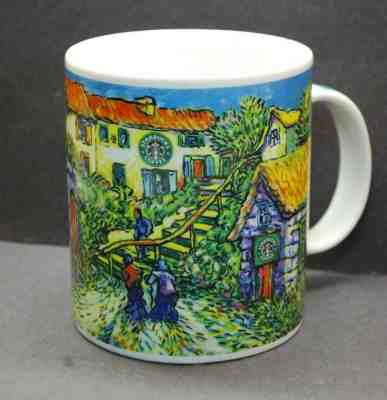 2001 STARBUCKS BARISTA 18oz Coffee Cup Mug Vincent Van Gogh Style Design - Sold on eBay May, 7th 2019 for $14.99