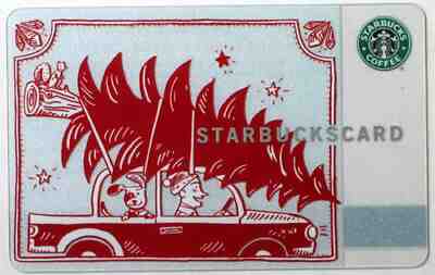 STARBUCKS - CHRISTMAS TREE - Gift Card Collectible 2005 NO Value RARE !!! - Sold on eBay May, 10th 2019 for $6.49