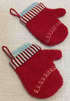New Starbucks Pair (total 2) Christmas Red Mitten Gift Card Holder Ornament 2007 - Sold on eBay May, 11th 2019 for $9.99