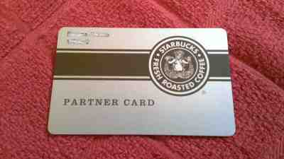Rare to Find! STARBUCKS 2008 Partner Only HERITAGE Gift Card Very Lightly USED!! - Sold on eBay May, 11th 2019 for $46.99