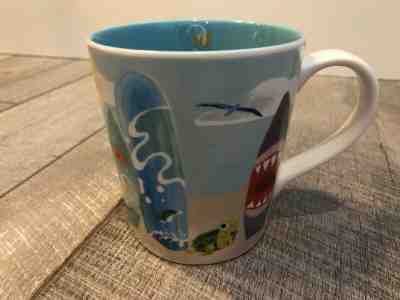 Starbucks Hawaii Beach Bone China Mug Cup 2010 Surfboard Fish - Sold on eBay May, 11th 2019 for $14.99