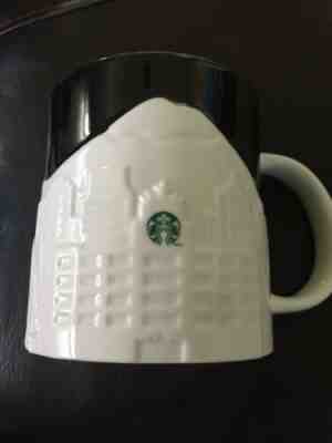 Starbucks Seattle White Skyline 2012 Collector Series Relief Coffee Mug Cup  - Sold on eBay May, 4th 2019 for $14.99