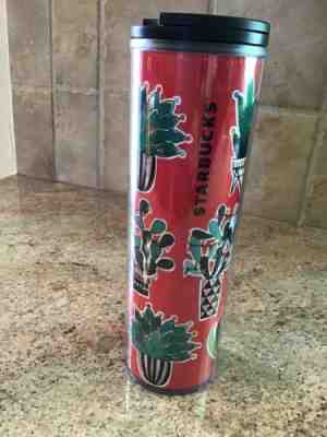 Starbucks 2017 Cactus Tumbler To Go 16 fl oz NWT - Sold on eBay May, 7th 2019 for $9.99