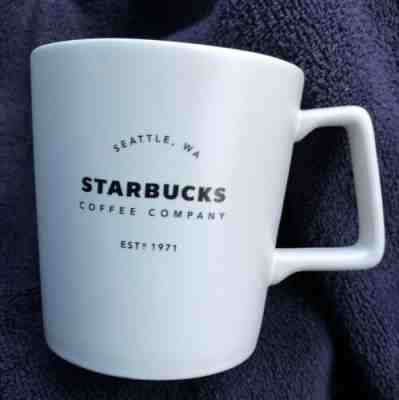 2019 PEARL'  Starbucks Large White Coffee Mug  - BARISTA - FREE SHIPPING - Sold on eBay May, 11th 2019 for $3.60