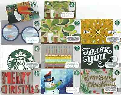 AUSTRIA  Starbucks cards * Different / Set of 11 * EXCELLENT - Sold on eBay Apr, 26th 2019 for $8.45