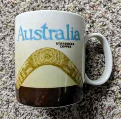 NWT Starbuck Australia 16oz Coffee Mug Global Icon Series 2013 Collectible  - Sold on eBay May, 4th 2019 for $60.00