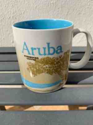 Starbucks Aruba Global Icon City Collector Series Coffee Mug 16 oz - Sold on eBay Apr, 24th 2019 for $10.10