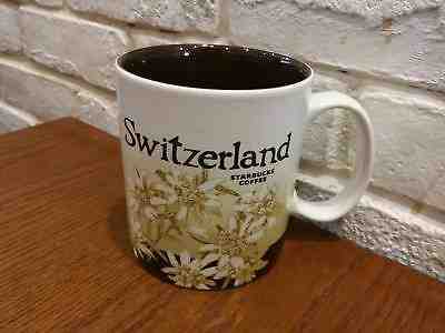  Starbucks Mug  Switzerland Global Icon Series  16 Oz Coffee Cup 2015  - Sold on eBay May, 7th 2019 for $47.00