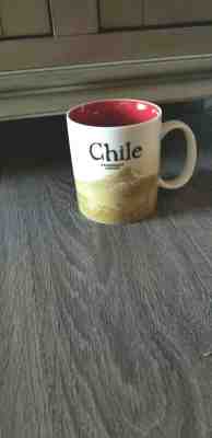 NEW Starbucks City Mug Chile Icon Series, 2016 with tags SKU - Sold on eBay May, 8th 2019 for $26.99