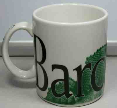 Starbucks Collector Series City Mug Barcelona Made in England--16 Ounce - Sold on eBay May, 2nd 2019 for $22.00