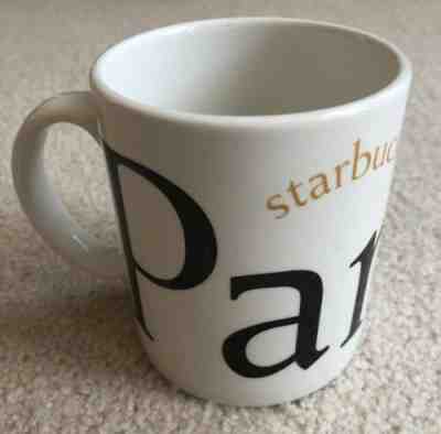 Starbucks ~ PARIS ~ City Mug Collector Series ~ 2002 ~  Made in England ~ 16 oz - Sold on eBay Apr, 28th 2019 for $19.99