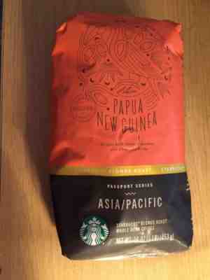 STARBUCKS PASSPORT SERIES ASIA/PACIFIC BLONDE ROAST PAPA NEW GUINEA - Sold on eBay May, 5th 2019 for $15.00