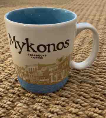 Starbucks Global Icon Series Mykonos, Greece - Ceramic Coffee Cup/Mug; EUC; - Sold on eBay Apr, 28th 2019 for $30.00