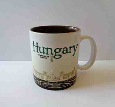 Starbucks Coffee Hungary Collectible 16oz Ceramic Cup / Mug  - Sold on eBay May, 6th 2019 for $39.95