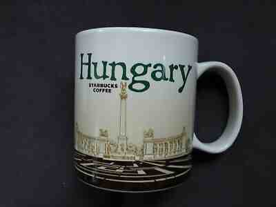 STARBUCKS 2015 Hungary, Global Icon Series 16 oz Coffee Cup, Mug - Sold on eBay May, 2nd 2019 for $28.95