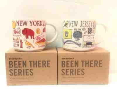 Starbucks New York & New Jersey Mugs Set Been There Series NEW - Sold on eBay May, 10th 2019 for $35.00