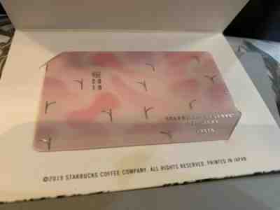 Japan Starbucks Sakura Cherry Blossom Reserve Roastery Tokyo Card 2019   - Sold on eBay May, 4th 2019 for $16.50