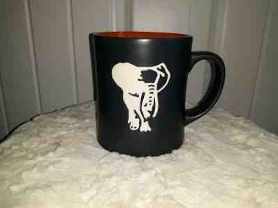 STARBUCKS 2011 MATTE BLACK KENYA ETCHED ELEPHANT CERAMIC COFFEE MUG 16 OZ - Sold on eBay May, 11th 2019 for $28.00