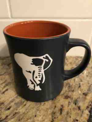 Starbucks Kenya Elephant 16oz Mug 2011 Black Orange Laser Etched  - Sold on eBay May, 2nd 2019 for $8.00