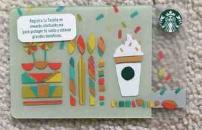 Starbucks 2019 MEXICO Celebration Card - Sold on eBay Apr, 11th 2019 for $4.99