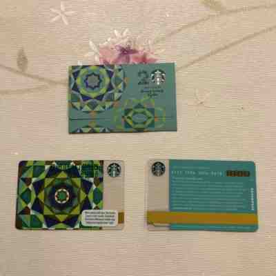 Starbucks MALAYSIA 2018 RAYA CARD WITH SLEEVES - Sold on eBay May, 7th 2019 for $8.50