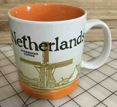 Original Starbucks City Mug 16 oz NETHERLANDS Discontinued 2013 - Sold on eBay May, 4th 2019 for $24.99