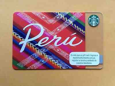 ??   South America :  Starbucks Card     PERU - Sold on eBay May, 10th 2019 for $12.00