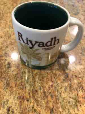 New Starbucks icon mug cup 3 Oz Demi espresso Riyadh Saudi Arabia 2012 World Cit - Sold on eBay May, 5th 2019 for $25.99