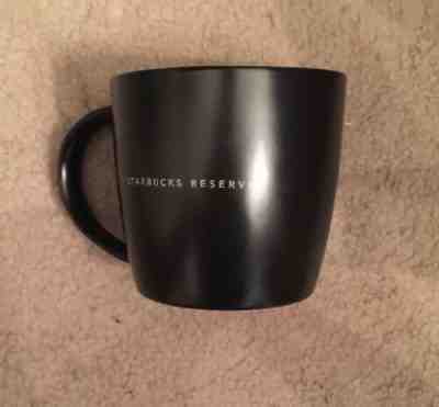 NEW 2011 Starbucks Reserve Mug Matte Black Grande 16oz Ceramic Bone China Taiwan - Sold on eBay Apr, 13th 2019 for $33.00