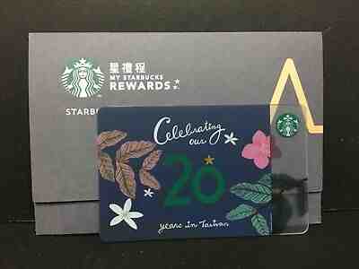 Starbucks Taiwan 2018 Celebrating 20 Years in Taiwan Gift card  - Sold on eBay Apr, 12th 2019 for $12.99