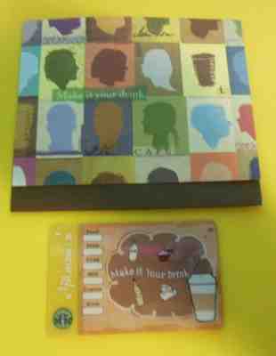 Rare VHTF Starbucks 2005 Taiwan Orig "MAKE IT YOUR DRINK" Card w MatchingSleeve  - Sold on eBay Apr, 11th 2019 for $32.99