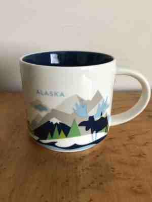 STARBUCKS YOU ARE HERE COLLECTION ALASKA 2017 COFFEE MUG EUC    NO SALES TAX! - Sold on eBay May, 2nd 2019 for $19.99