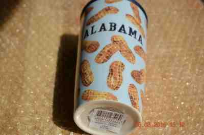 NWT Starbucks Alabama ceramic, double wall travel mug, peanut, blue, glossy - Sold on eBay May, 8th 2019 for $45.00