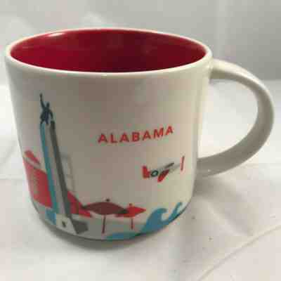 NEW Starbucks You Are Here Series ALABAMA 14oz Ceramic Mug  - Sold on eBay May, 6th 2019 for $19.99