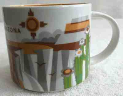 Starbucks 2017 You Are Here Collection Arizona Ceramic Mug 14 oz EUC - Sold on eBay May, 6th 2019 for $7.50