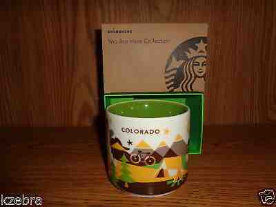 COLORADO STARBUCKS YOU ARE HERE MUG 14 OZ; NEW IN BOX - Sold on eBay May, 7th 2019 for $30.95