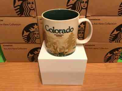 Starbucks Global Icon COLORADO 16 oz Mug with SKU.  - Sold on eBay May, 7th 2019 for $47.95