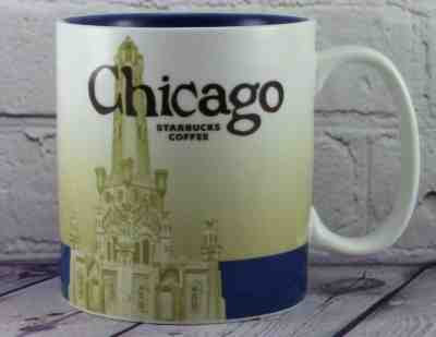 2008 Starbucks Chicago Illinois Collector Series Coffee Mug 16oz  EUC - Sold on eBay May, 7th 2019 for $20.00