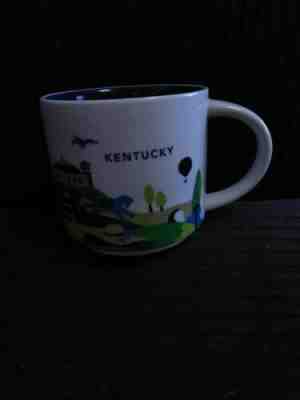 Starbucks Kentucky Coffee Mug 2014 You Are Here Collection Preowned 14 fl oz - Sold on eBay May, 8th 2019 for $7.50