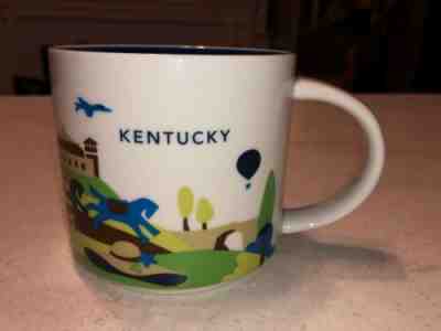 Starbucks Kentucky Coffee Mug 2014 You Are Here Collection Preowned 14 fl oz - Sold on eBay May, 7th 2019 for $9.50