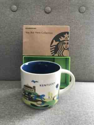 Starbucks Kentucky You are Here YAH Collector Mug -Discontinued - Sold on eBay May, 4th 2019 for $34.99