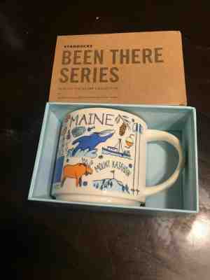 State of Maine Starbucks Been There Mug - 14oz. - Brand New in Box Tags - Sold on eBay May, 5th 2019 for $34.75