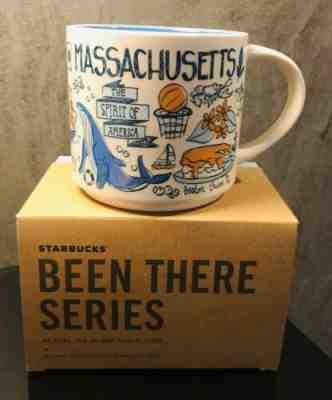 Massachusetts Been There Starbucks Coffee Mug NIB 14oz - Sold on eBay May, 6th 2019 for $27.99