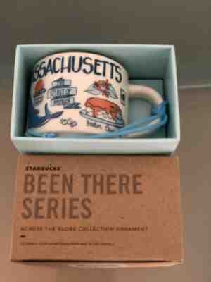 Starbucks MASSACHUSETTS BEEN THERE Ornament You Are Here 2018 Coffee Cup Mug - Sold on eBay May, 5th 2019 for $15.00