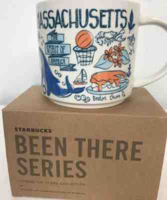 Starbucks Been There MASSACHUSETTS across the Globe Collection Series 14oz Mug - Sold on eBay Apr, 29th 2019 for $21.00