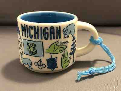 Starbucks Michigan Been There Series Ornament - Sold on eBay May, 5th 2019 for $25.00