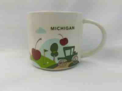 Starbucks Michigan You are Here Collection Drinking Coffee Mug 14oz. YAH - Sold on eBay May, 4th 2019 for $4.24