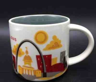 Starbucks St Louis Missouri MO 14 oz You Are Here Collection Coffee Mug Cup 2013 - Sold on eBay Apr, 24th 2019 for $14.99