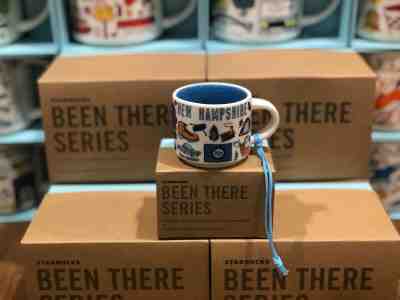 2018 Starbucks BEEN THERE SERIES BTS Ornament - New Hampshire 2 oz Mini Mug - Sold on eBay Apr, 23rd 2019 for $22.95