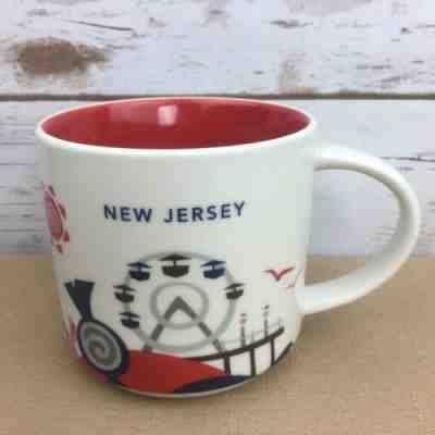 Starbucks You are Here Collectors Mug: NEW JERSEY 14fl Oz - Sold on eBay May, 2nd 2019 for $19.99